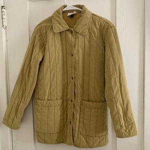 Universal Thread olive green quilted jacket size small